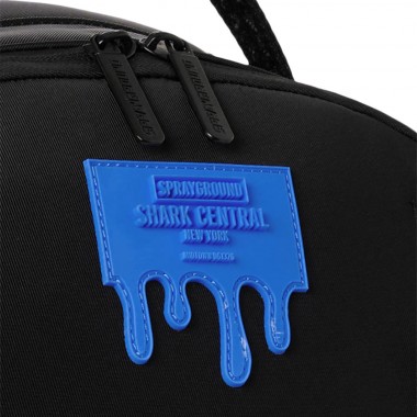 SPRAYGROUND SHARK CENTRAL LIGHT BLUE BACKPACK