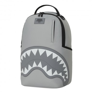 SPRAYGROUND SHARK CENTRAL TONAL GRAY NYLON BACKPACK