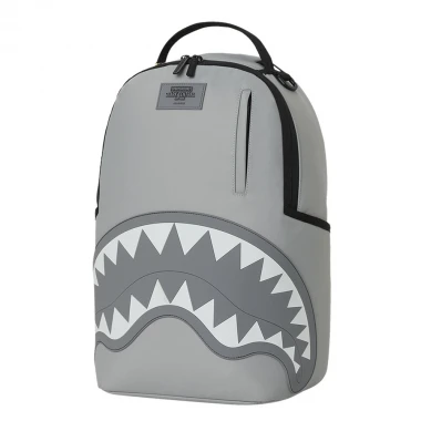 SPRAYGROUND SHARK CENTRAL TONAL GRAY NYLON BACKPACK