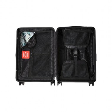 SPRAYGROUND CRAZY CHECK CARRY-ON LUGGAGE