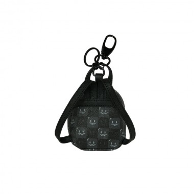 SPRAYGROUND SHARKS IN PARIS WTF BUBBLY BLK CH BACKPACK KEYCHAIN