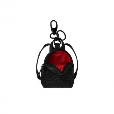 SPRAYGROUND RAISED CHECK BACKPACK KEYCHAIN