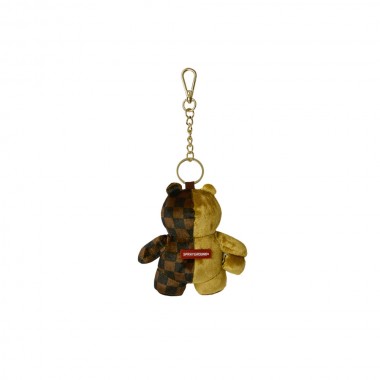 SPRAYGROUND SIP GOLD DRIP BEAR KEYCHAIN