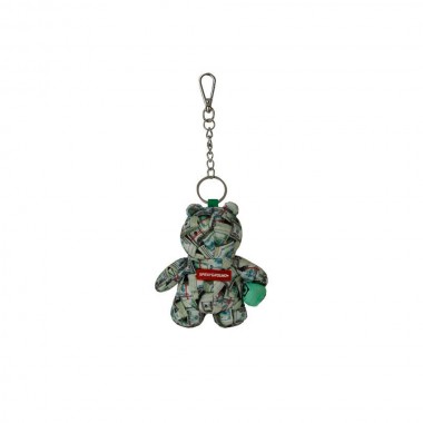 SPRAYGROUND MONEY BANKS BEAR KEYCHAIN