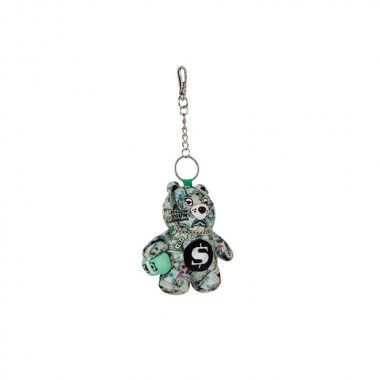 SPRAYGROUND MONEY BANKS BEAR KEYCHAIN