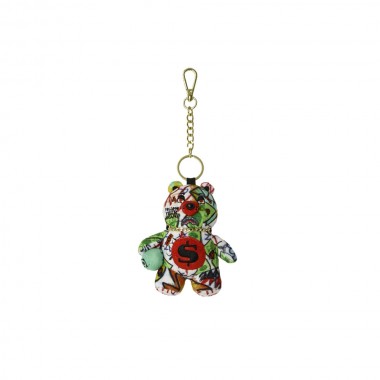 SPRAYGROUND DOODLE BEAR KEYCHAIN