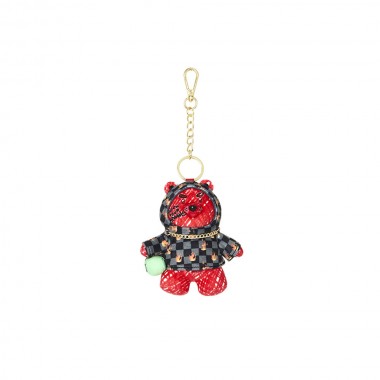 SPRAYGROUND DIABLO SCRIBBLE BEAR KEYCHAIN