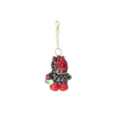 SPRAYGROUND DIABLO SCRIBBLE BEAR KEYCHAIN