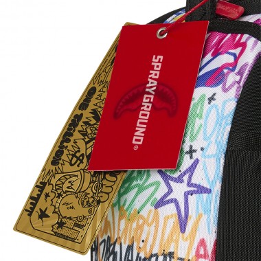 SPRAYGROUND SPRAY POETRY SPLIT MINI BACKPACK