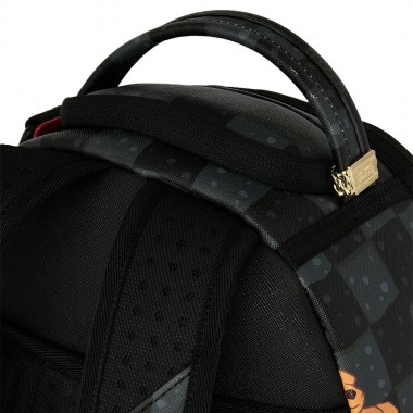 SPRAYGROUND SESAME STREET COOKIE MONSTER CURTAIN MINI BACKPACK