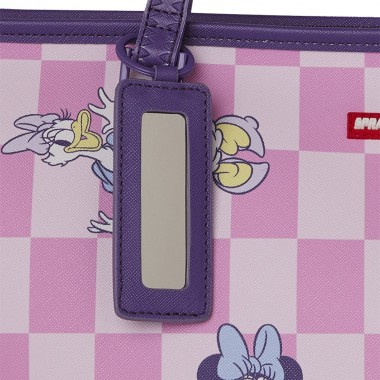 SPRAYGROUND DISNEY MINNIE AND DAISY CHECKERS TOTE BAG