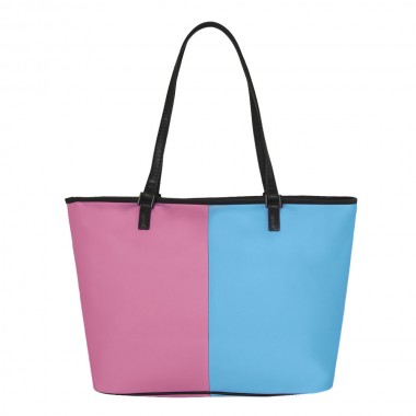 SPRAYGROUND SHARK CENTRAL COTTON CANDY SPLIT TOTE BAG