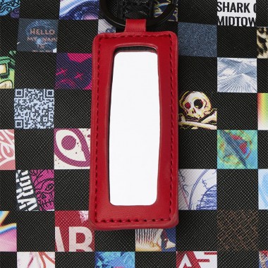 SPRAYGROUND CRAZY CHECK TOTE BAG