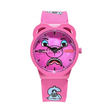 SPRAYGROUND PINK BEAR WATCH