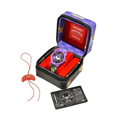 SPRAYGROUND WTF PURPLE WATCH