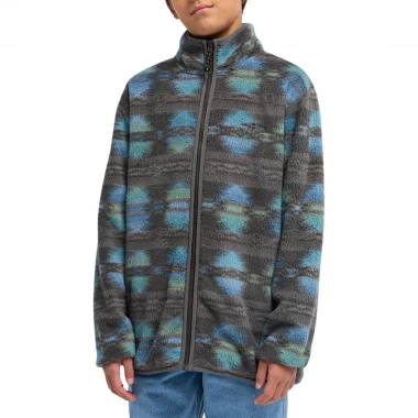 BILLABONG COVE FULL ZIP K FLEECE RAVEN