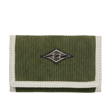 BILLABONG TRIBONG CORD TRI-FOLD WALLET SEA SPRAY