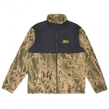 BILLABONG BOUNDARY RE-ISSUE HALF ZIP FLEECE BLACK