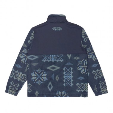 BILLABONG BOUNDARY RE-ISSUE HALF ZIP FLEECE NAVY