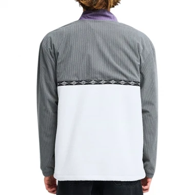 BILLABONG SPACE LOBSTER HALF ZIP SWEATER GRAPE LEAF