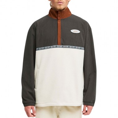 BILLABONG SPACE LOBSTER HALF ZIP SWEATER TORTOISE SHELL