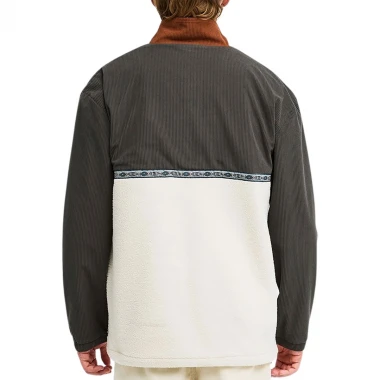 BILLABONG SPACE LOBSTER HALF ZIP SWEATER TORTOISE SHELL
