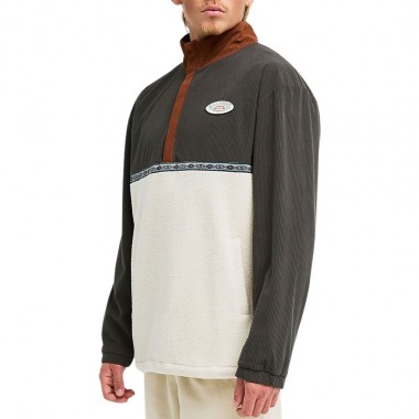 BILLABONG SPACE LOBSTER HALF ZIP SWEATER TORTOISE SHELL
