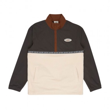 BILLABONG SPACE LOBSTER HALF ZIP SWEATER TORTOISE SHELL