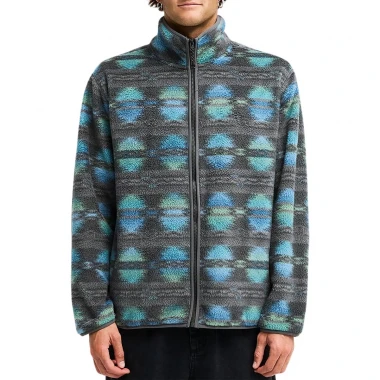 BILLABONG COVE FULL ZIP FLEECE RAVEN