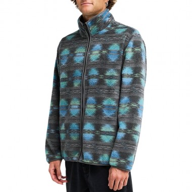 BILLABONG COVE FULL ZIP FLEECE RAVEN