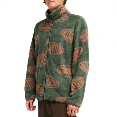 BILLABONG COVE FULL ZIP FLEECE RIFLE GREEN
