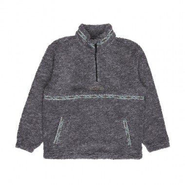 BILLABONG TOMBSTONE HALF ZIP MOCK NECK FLEECE RAVEN