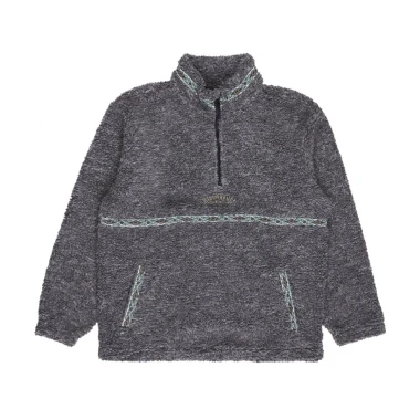 BILLABONG TOMBSTONE HALF ZIP MOCK NECK FLEECE RAVEN