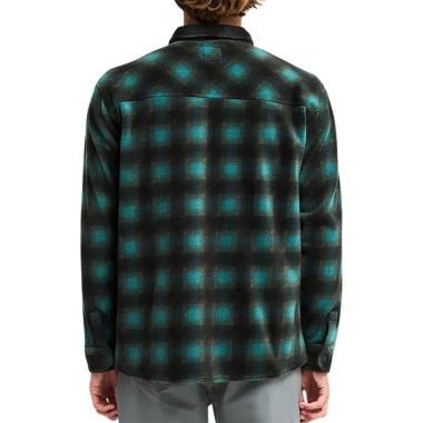 BILLABONG FURNACE POLAR FLEECE LS SHIRT SMOKE PINE