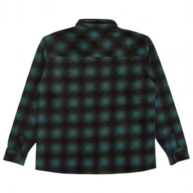 BILLABONG FURNACE POLAR FLEECE LS SHIRT SMOKE PINE