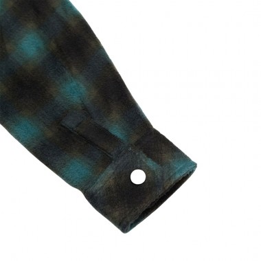 BILLABONG FURNACE POLAR FLEECE LS SHIRT SMOKE PINE