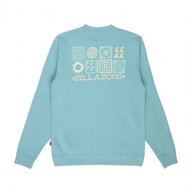 BILLABONG FOUNDATION CREWNECK BLUE HAZE