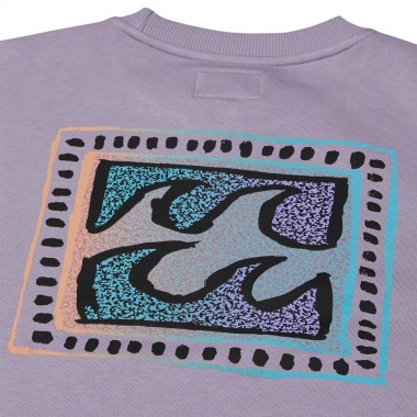 BILLABONG FOUNDATION CREWNECK PURPLE ASH