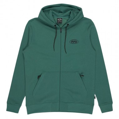BILLABONG COMPASS ZIP HOODIE SMOKE PINE