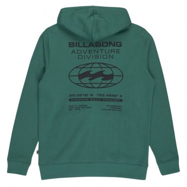 BILLABONG COMPASS ZIP HOODIE SMOKE PINE
