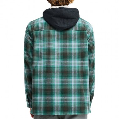 BILLABONG FURNACE BONDED FLANNEL LS SHIRT RAVEN