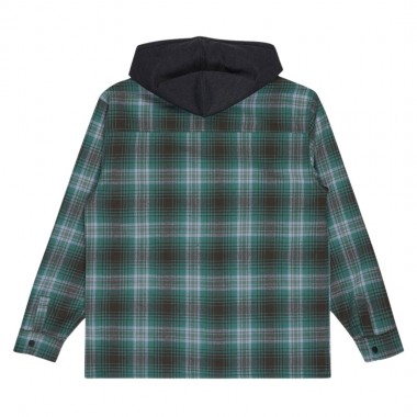 BILLABONG FURNACE BONDED FLANNEL LS SHIRT RAVEN