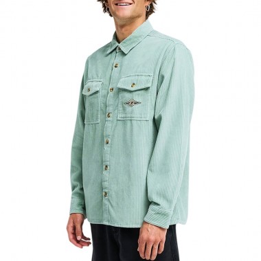 BILLABONG BONG DAYS CORDUROY LS SHIRT BLUE SURF
