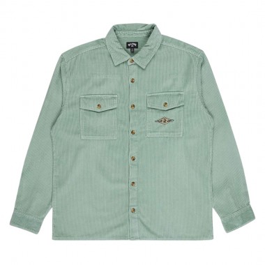 BILLABONG BONG DAYS CORDUROY LS SHIRT BLUE SURF