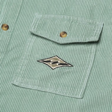 BILLABONG BONG DAYS CORDUROY LS SHIRT BLUE SURF