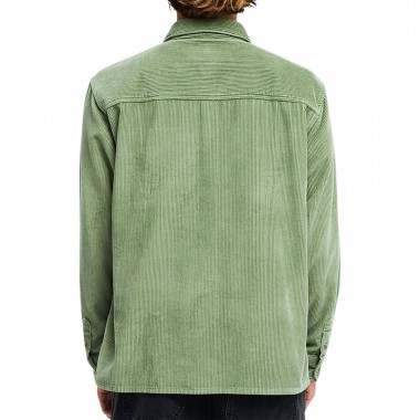 BILLABONG BONG DAYS CORDUROY LS SHIRT HEDGE GREEN