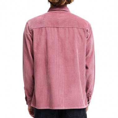 BILLABONG BONG DAYS CORDUROY LS SHIRT RED DAHLIA