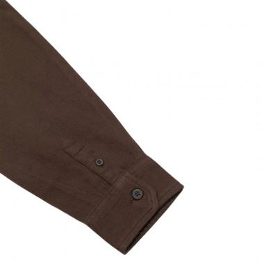 BILLABONG DEL MAR FLANNEL LS SHIRT DARK CEDAR
