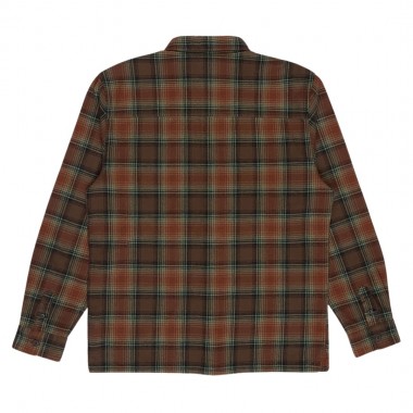 BILLABONG OFFSHORE FLANNEL LS SHIRT DARK CEDAR