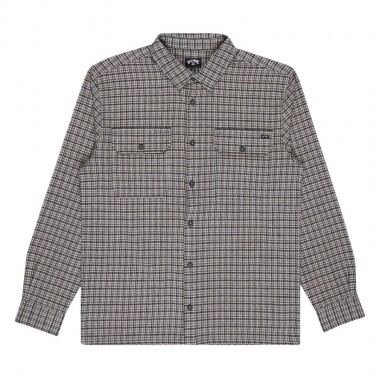 BILLABONG OFFSHORE FLANNEL LS SHIRT PALE KHAKI